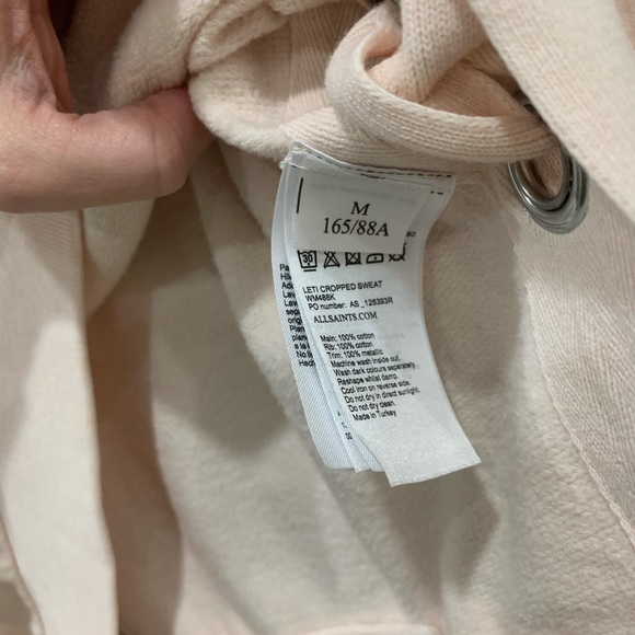 All Saints Leti Cropped Sweater - Picture 4 of 4